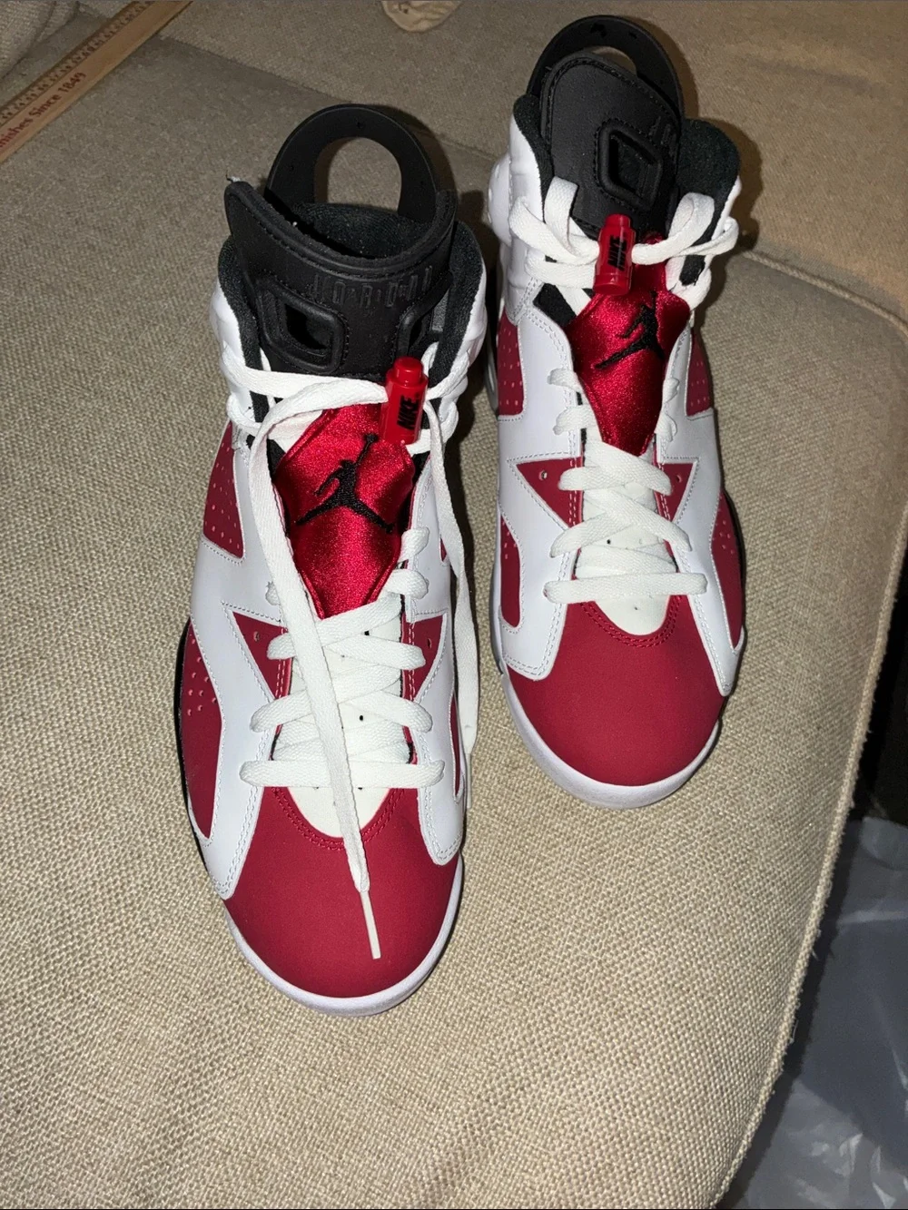 Jordan retro size 8 men’s Sneakers - Red/White/Black
